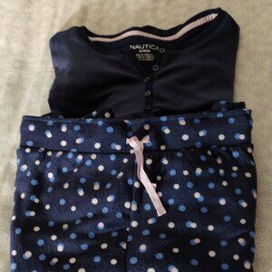 Women's Nautica 2 Piece Pajama/Lounging Set Size xl